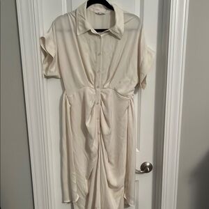 Steve Madden Elegant Cream Dress